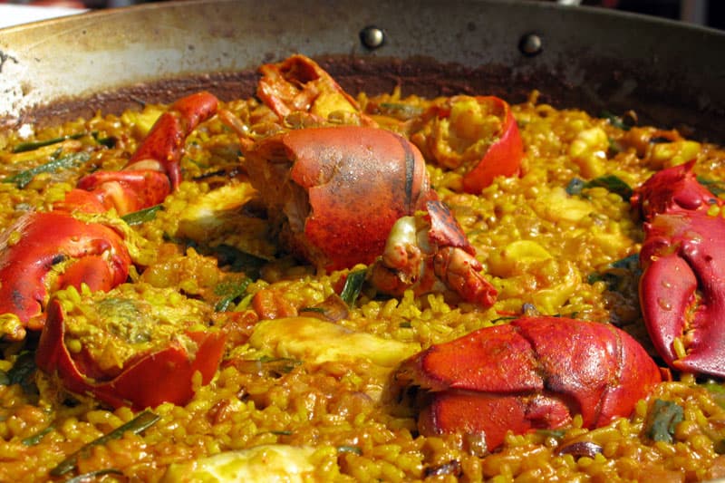Arroces y mariscos